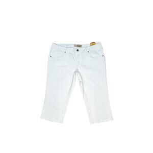 Hybrid & Company White Denim Capri Pants - Size 15